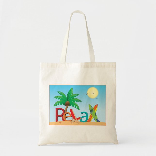 Bolsa Tote Relaxe a sacola (Frente)