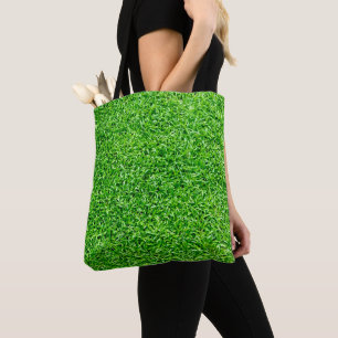 Bolsa Tote relva verde