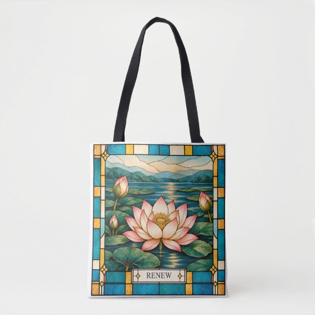 Bolsa Tote Renew Lotus (Frente)