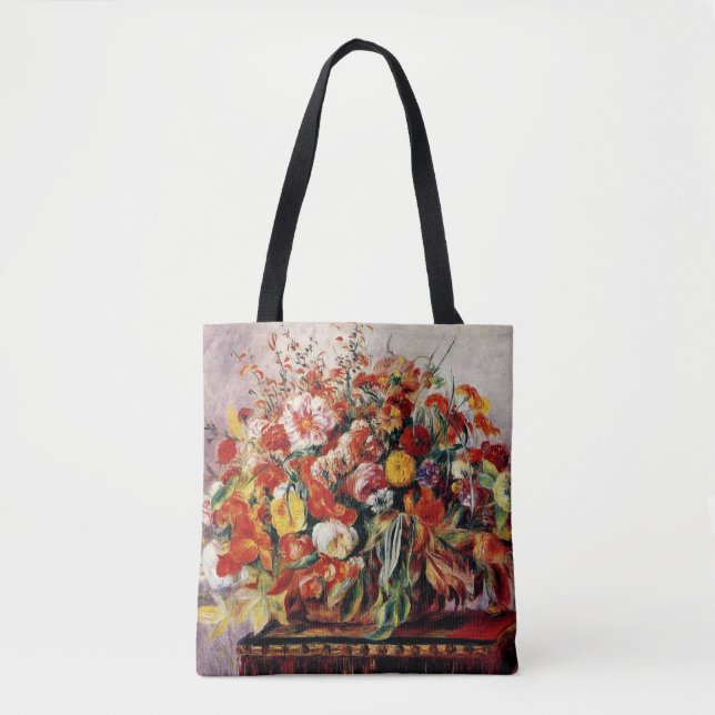 Bolsa Tote Renoir - Cesto de Flores (Frente)