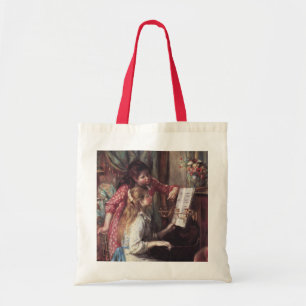 Bolsa Tote Renoir: Meninas no Piano