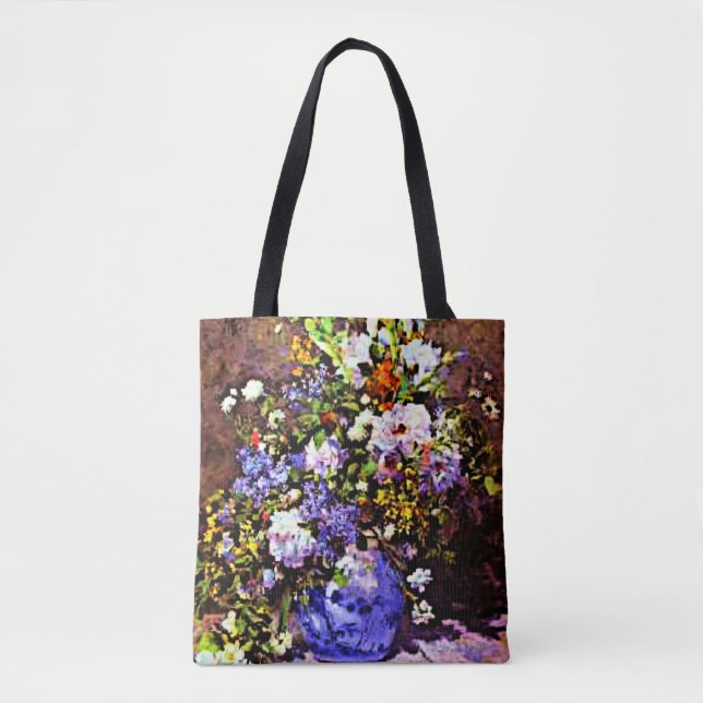 Bolsa Tote Renoir - Vase Azul (Frente)