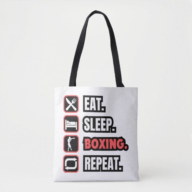 Bolsa Tote Repetir Boxing de Repouso (Frente)