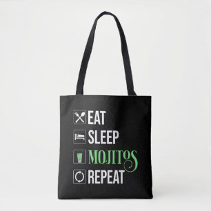 Bolsa Tote Repetir Mojitos de Sono