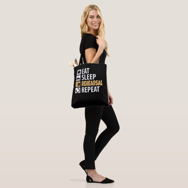Bolsa Tote Repetir o ensaio de sono (No(a) Modelo)