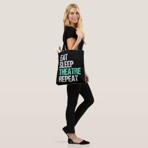 Bolsa Tote Repetir o teatro de repouso