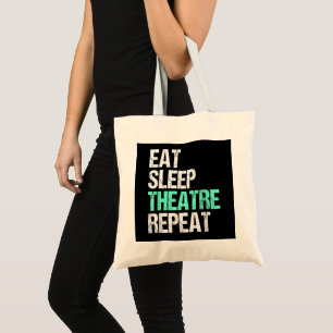 Bolsa Tote Repetir o teatro de repouso