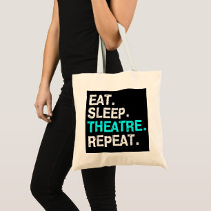 Bolsa Tote Repetir o teatro de repouso
