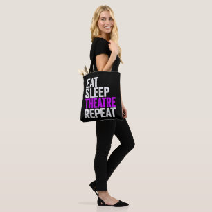 Bolsa Tote Repetir o teatro de repouso