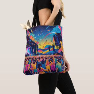 Bolsa Tote Representação de festivais e eventos
