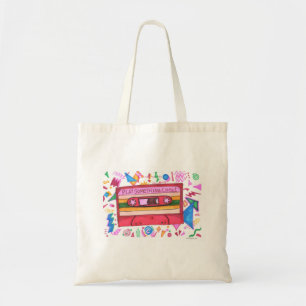 Bolsa Tote Reproduzir Algo Legal no Marcador de Música Mixta
