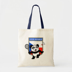 Bolsa Tote República Checa Badminton Panda