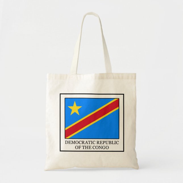 Bolsa Tote República Democrática do Congo (Frente)