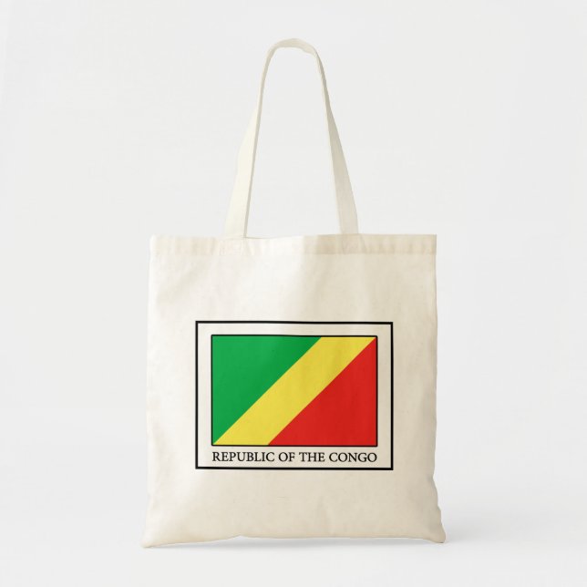 Bolsa Tote República do Congo (Frente)