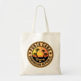 Bolsa Tote República Dominicana do Punta Cana - Retro Souveni