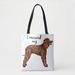 Bolsa Tote Resgate Irish Water Spaniel