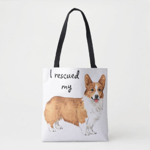 Bolsa Tote Resgate Pembroke Welsh Corgi
