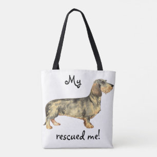Bolsa Tote Resgate Wirehaired Dachshund