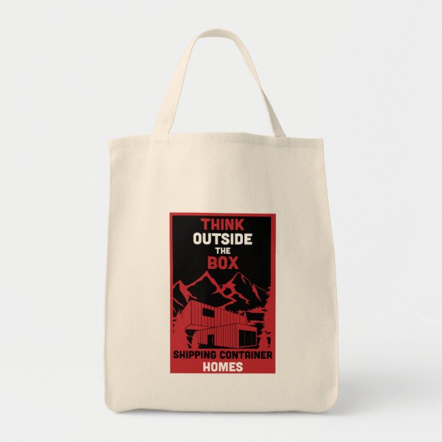 Bolsa Tote Residência do Contentor de Entrega (Frente)