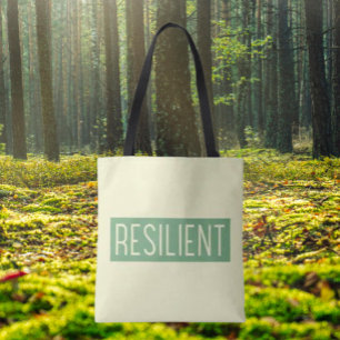 Bolsa Tote RESILIENTE – Leve Sua Força para Todos