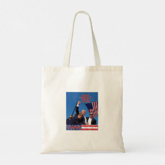 Bolsa Tote "Resiliente para a América!"
