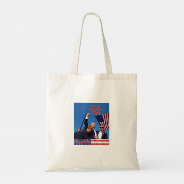 Bolsa Tote "Resiliente para a América!" (Verso)
