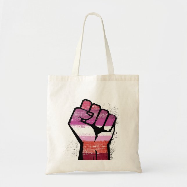 Bolsa Tote Resistência Lésbica (Frente)