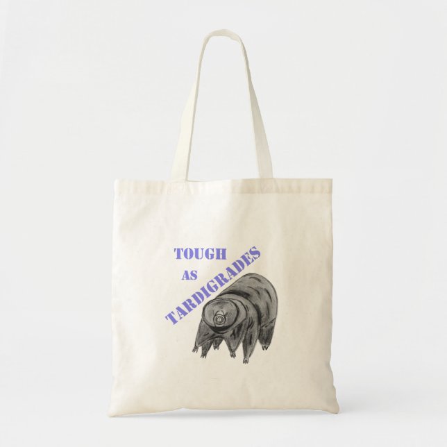 Bolsa Tote Resistente como Tardigrades (Frente)