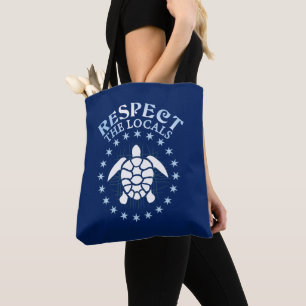 Bolsa Tote Respeite A Cotação Local - Sensibilização Da Tarta