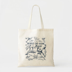 Bolsa Tote Respeite O Oceano