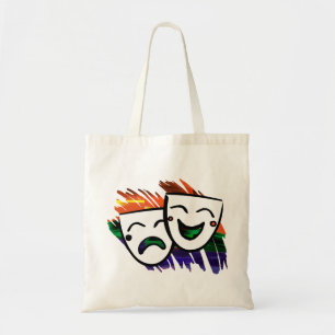 Bolsa Tote Respingo da cor do drama