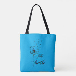 Bolsa Tote Respire com Facilidade com Dandelions