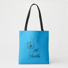 Bolsa Tote Respire facilmente com Dandelions