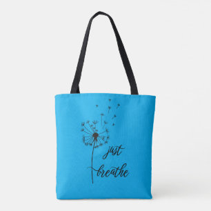 Bolsa Tote Respire facilmente com Dandelions