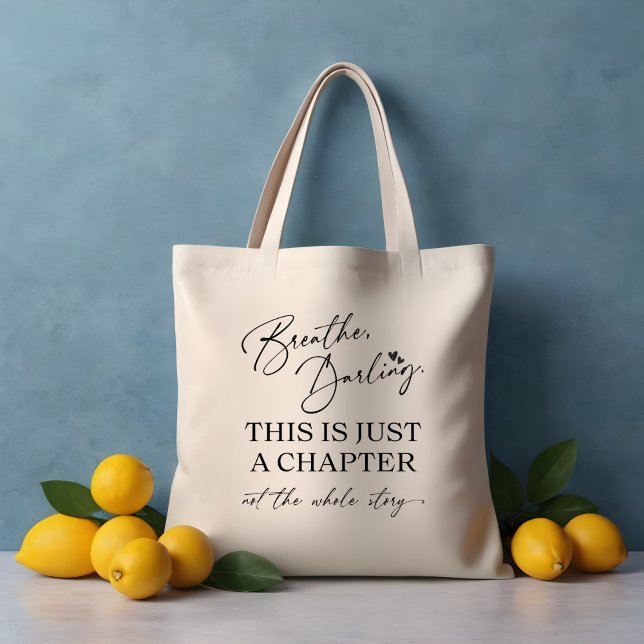 Bolsa Tote Respire, Querido (Criador carregado)