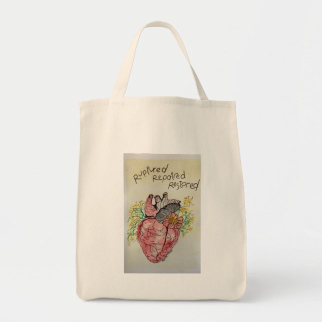 Bolsa Tote Restauração reparada atualizada (Frente)