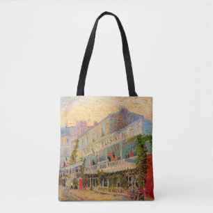 Bolsa Tote Restaurante Sirene, Asnières por Vincent van Gogh