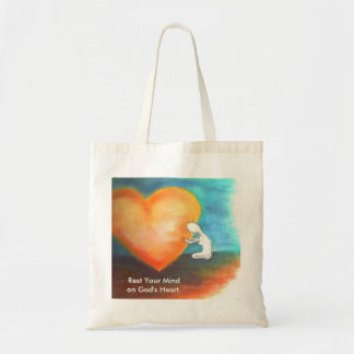 Bolsa Tote Resto na sacola do coração do deus