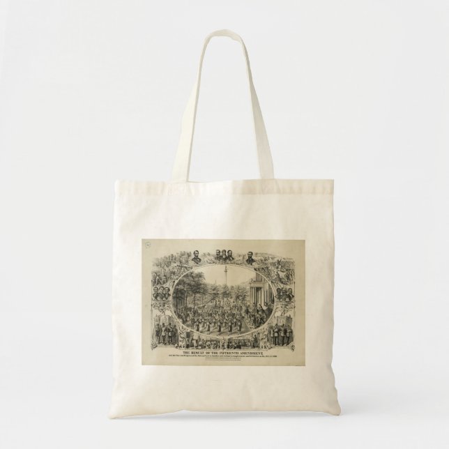Bolsa Tote Resultado da décima quinta alteração 1870 (Frente)
