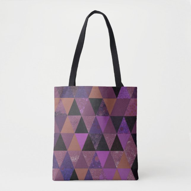 Bolsa Tote Resumo #831 Paixão Roxa (Frente)