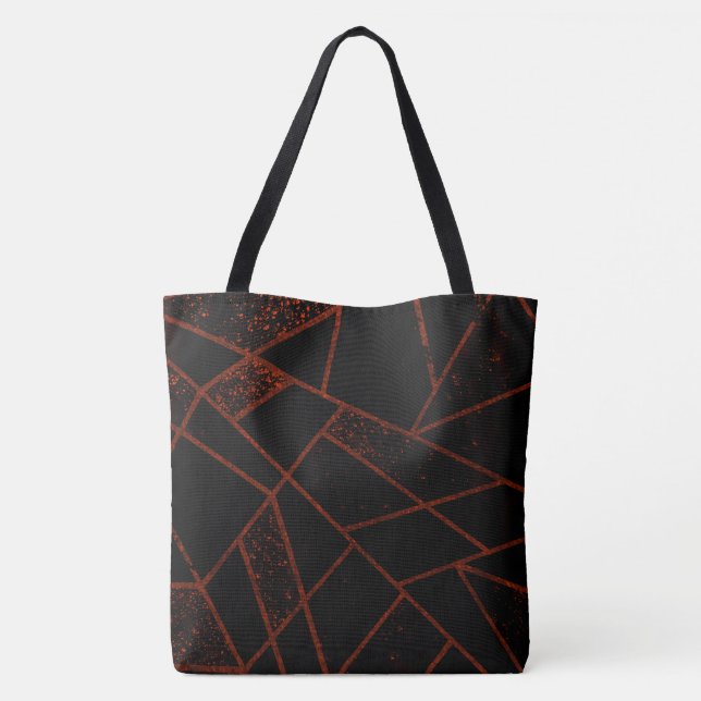 Bolsa Tote Resumo #948 Vermelho (Verso)