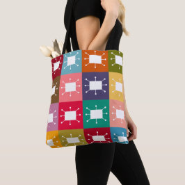 Bolsa Tote Retângulos Atômicos