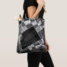 Retângulos inclinados ou esticados, cinzas pretas