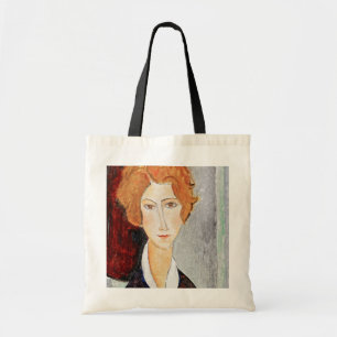 Bolsa Tote Retrato da Mulher, Modigliani