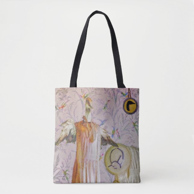 Bolsa Tote Retrato da Sra. Smew (Frente)