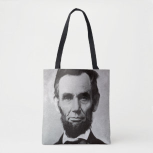 Bolsa Tote Retrato de Abe Lincoln 2