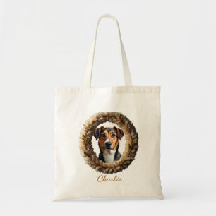 Bolsa Tote Retrato de Animal de Estimação Personalizado – Bas