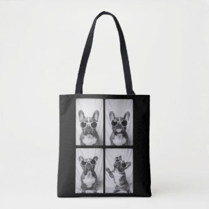 Bolsa Tote Retrato de Bulldog Francês