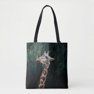 BOLSA TOTE RETRATO DE CUTE GIRAFFE