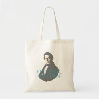 Bolsa Tote Retrato de Frédéric Chopin